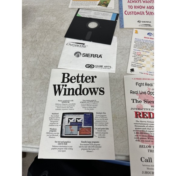 VTG Sierra Network Constant Companion DOS Computer Software 5.25" Floppy Manual - Picture 2 of 10